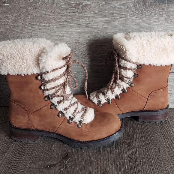 Ugg Fraser Chestnut Boots Size 7.5 - Picture 6 of 9